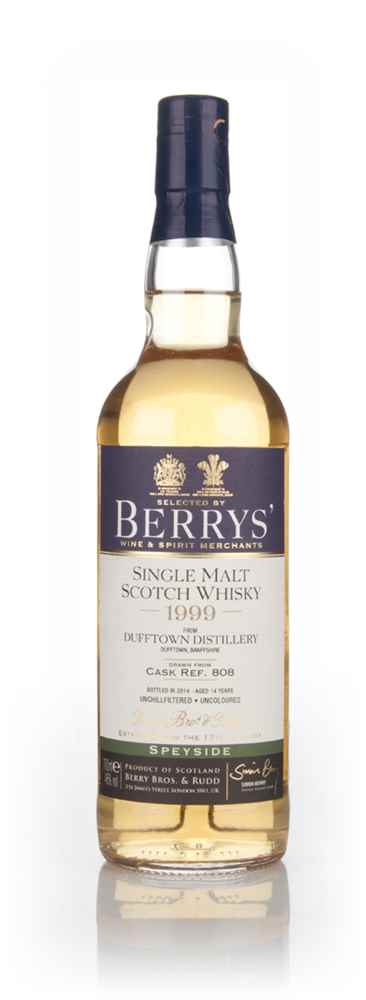 Dufftown 14 Year Old 1999 (cask 808) (Berry Bros. & Rudd)