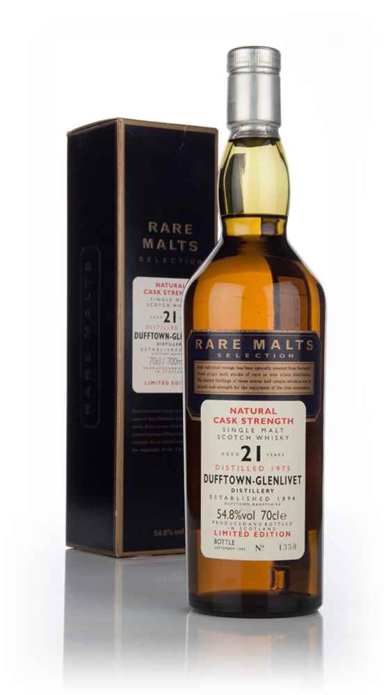 Dufftown-Glenlivet 21 Year Old 1975 - Rare Malts