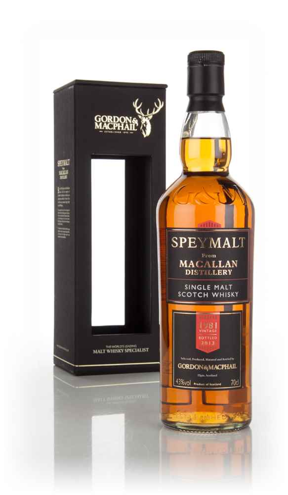 Macallan 1981 (bottled 2013) - Speymalt (Gordon & MacPhail)