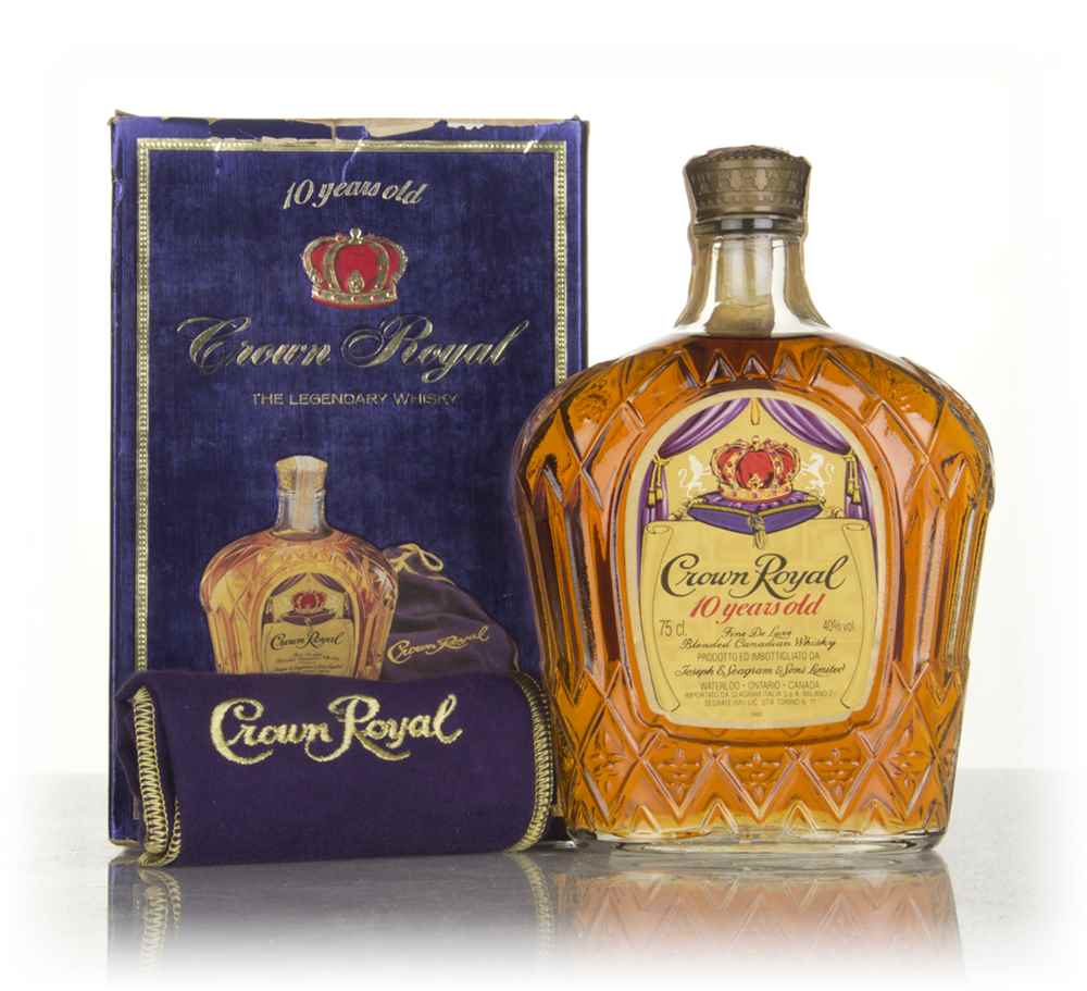 Crown Royal 10 Year Old - 1977