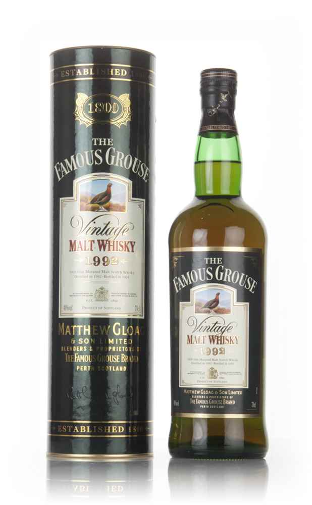 The Famous Grouse Vintage 1992 (bottled 2004)