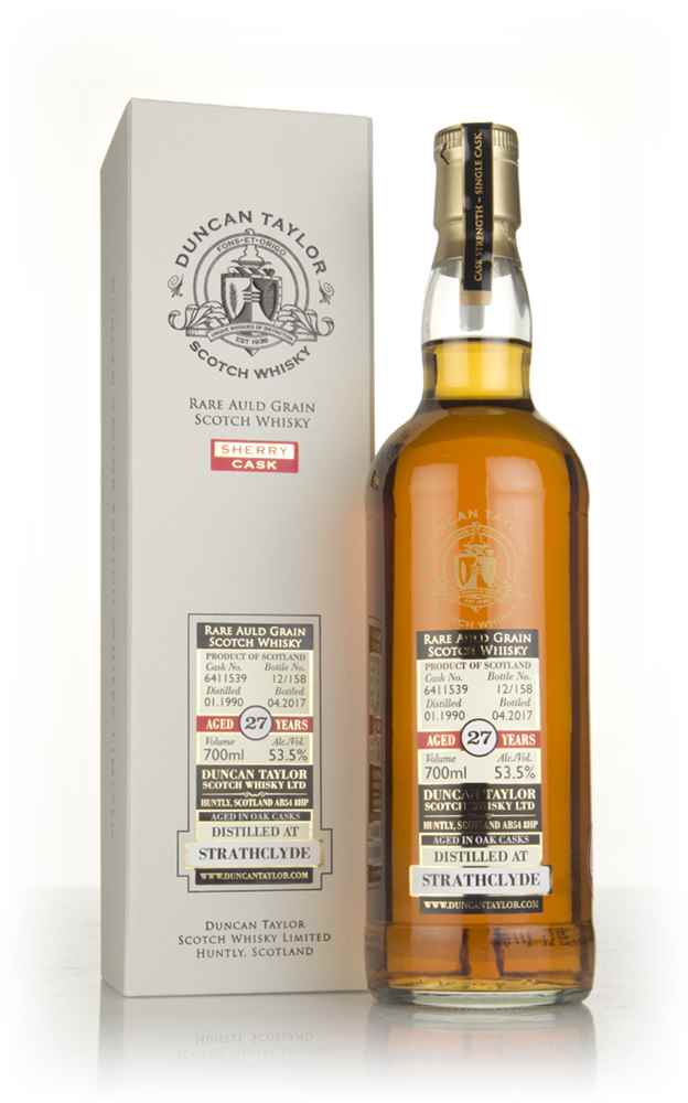 Strathclyde 27 Year Old 1990 (cask 6411539) - Rare Auld (Duncan Taylor)