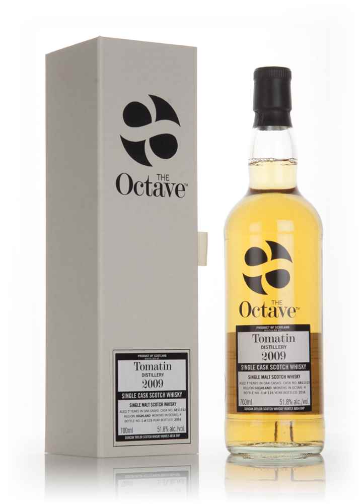 Tomatin 7 Year Old 2009 (cask 6811313) - The Octave (Duncan Taylor)