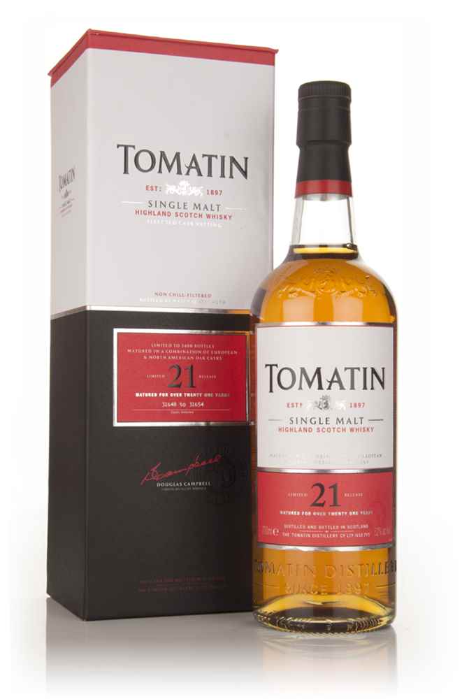 Tomatin 21 Year Old