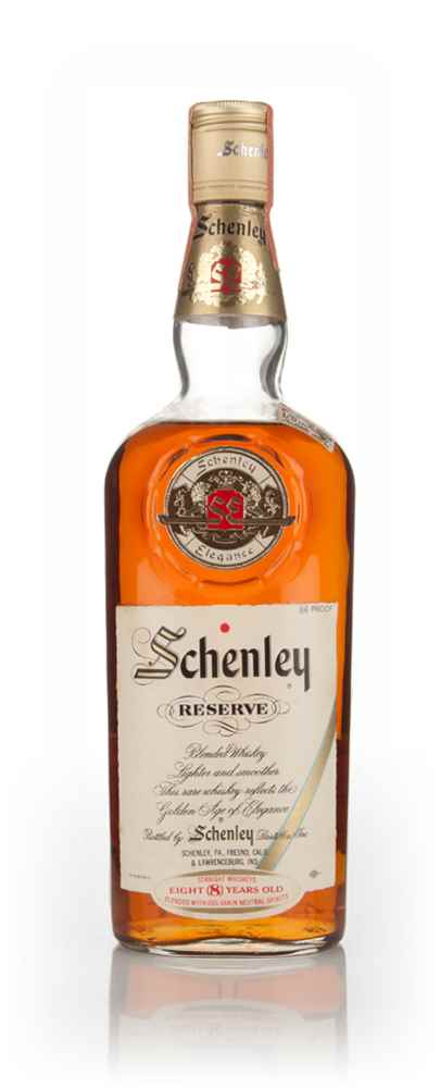 Schenley Reserve 8 Year Old - bot. 1970
