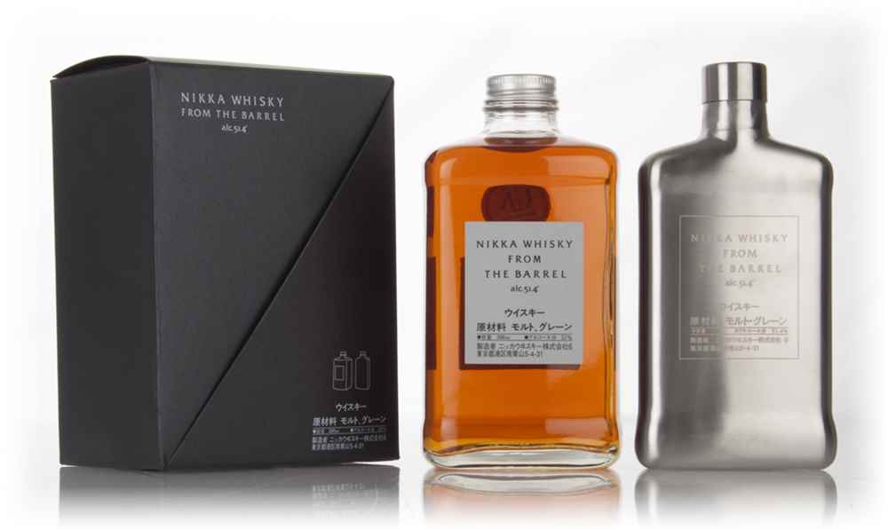Nikka Whisky From The Barrel with Hip Flask