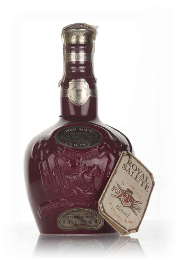 Royal Salute 21 Year Old Ruby Flagon - 1980s