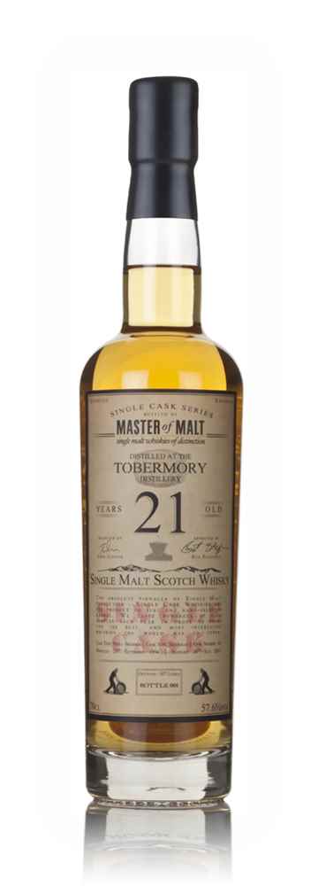 Tobermory 21 Year Old 1994 - Single Cask (Master of Malt)