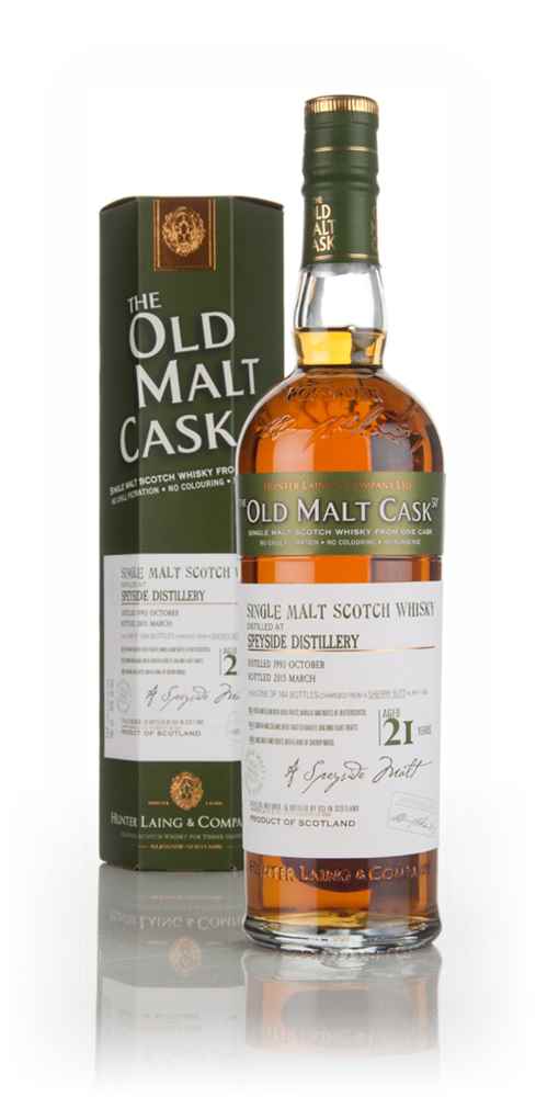 Speyside 21 Year Old 1993 (cask 11404) - Old Malt Cask (Hunter Laing)