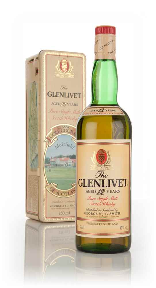 The Glenlivet 12 Year Old - Classic Golf Courses of Scotland (Muirfield) - 1980s