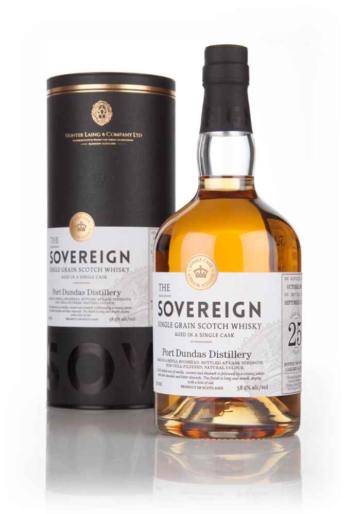 Port Dundas 25 Year Old 1988 (cask 10876) - The Sovereign (Hunter Laing)