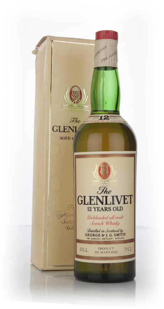 The Glenlivet 12 Year Old Unblended All Malt