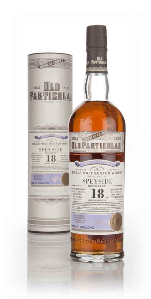 Speyside 18 Year Old 1996 (cask 10441) - Old Particular (Douglas Laing)