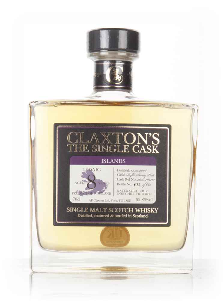 Ledaig 8 Year Old 2008 - Claxton’s