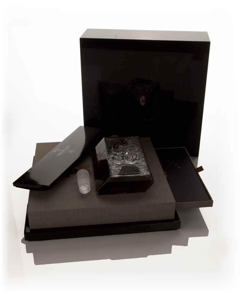 The Macallan in Lalique Spiritual Home 62 Year Old - The Six Pillars Collection