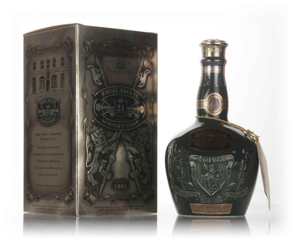 Royal Salute 21 Year Old Emerald Flagon - post 1999