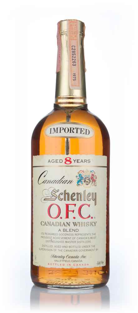 Schenley O.F.C. 8 Year Old Canadian Whisky - 1983