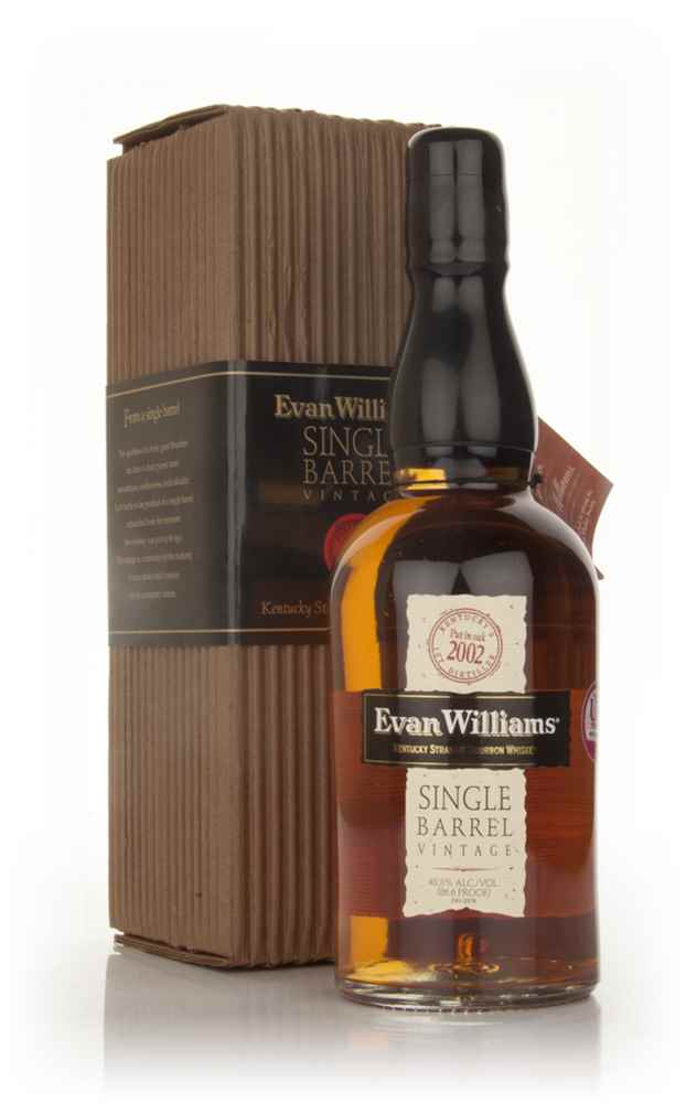 Evan Williams Single Barrel 2002 Vintage