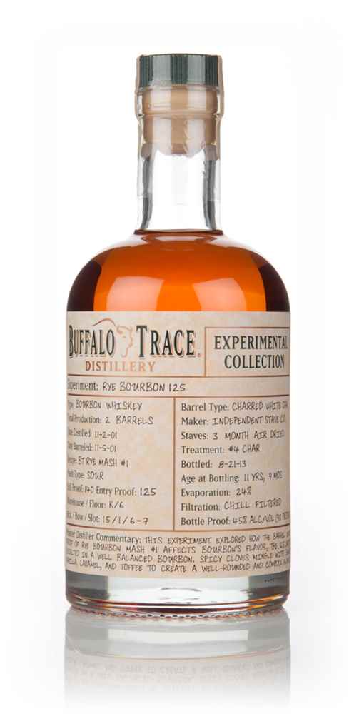 Buffalo Trace Rye Bourbon 125 - Experimental Collection